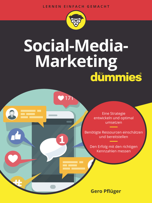 Title details for Social-Media-Marketing für Dummies by Gero Pflüger - Available